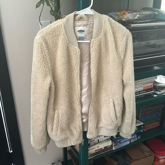 Old navy Sherpa coat - Picture 1 of 2